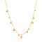 Silver Shiny Gold Plated Geometry Mixed Discs Necklace N005 - 01GAnia HaieN005 - 01G