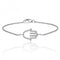Silver Small Fine Open Hamsa Cubic Zirconia Bracelet SBG0031CZSilver & CoSBG0031CZ