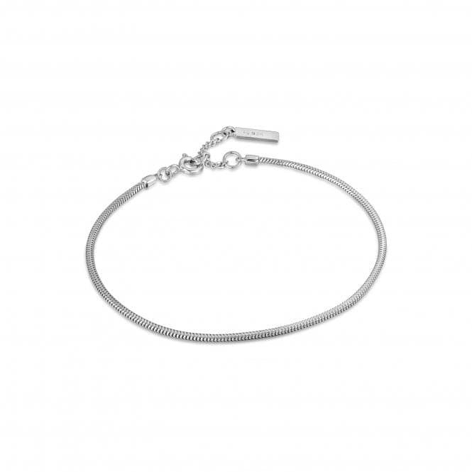 Silver Snake Chain Bracelet B038 - 02HAnia HaieB038 - 02H