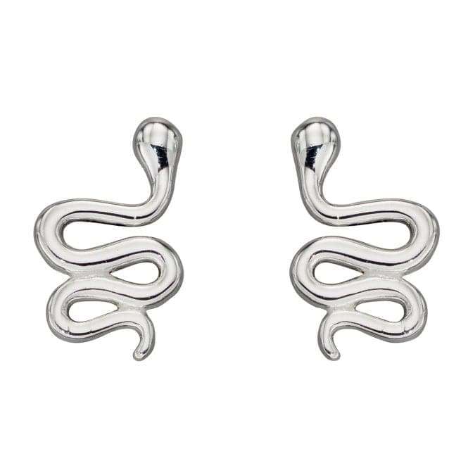 Silver Snake Stud Earrings A2070BeginningsA2070