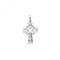 Silver Solid Cross H Engraved G61048CEAcotis Silver JewelleryTH - G61048CE