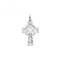 Silver Solid Cross H Engraved G61049CEAcotis Silver JewelleryTH - G61049CE