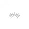 Silver Sparkle Marquise Climber Barbell Single Earring E047 - 08HAnia HaieE047 - 08H