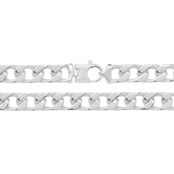 Silver Square Curb Bracelet G1310Acotis Silver JewelleryG1310/08