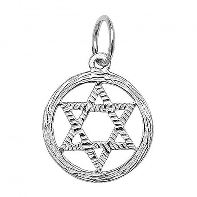 Silver Star Of David Pendant G6471Acotis Silver JewelleryTH - G6471