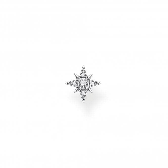 Silver Star Single Ear Stud H2144 - 051 - 14Thomas Sabo Charm Club CharmingH2144 - 051 - 14