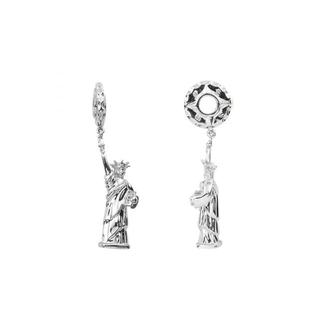 Silver Statue of Liberty Dangle Charm S336StorywheelsS336