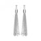 Silver Tassle Earrings Drops G51238Acotis Silver JewelleryTH - G51238