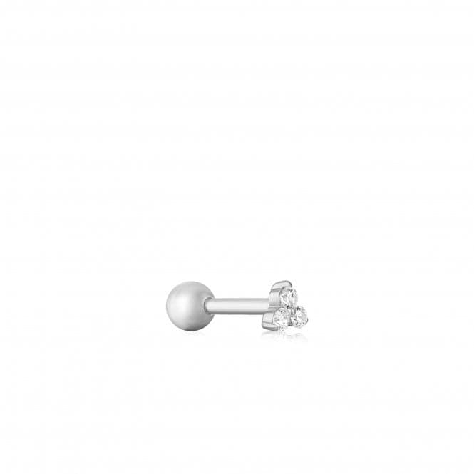 Silver Trio Sparkle Barbell Single Earring E035 - 08HAnia HaieE035 - 08H