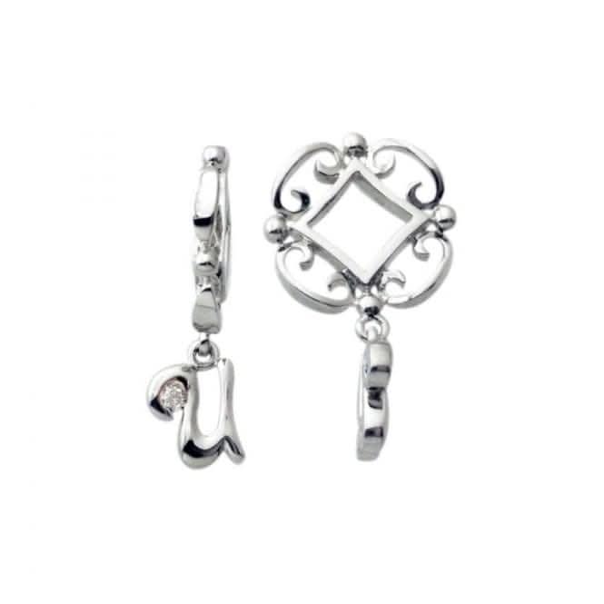 U Initial Dangle Charm S220D