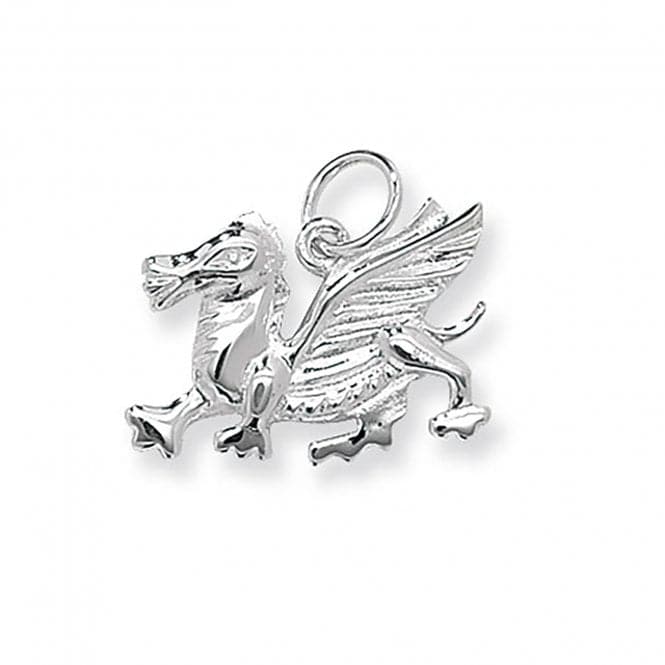 Silver Welsh Dragon Pendant G6259Acotis Silver JewelleryTH - G6259