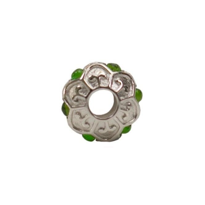 Silver Wheel with Chrome Diopside without Oxidisation S387CHDINOStorywheelsS387CHDI.NO