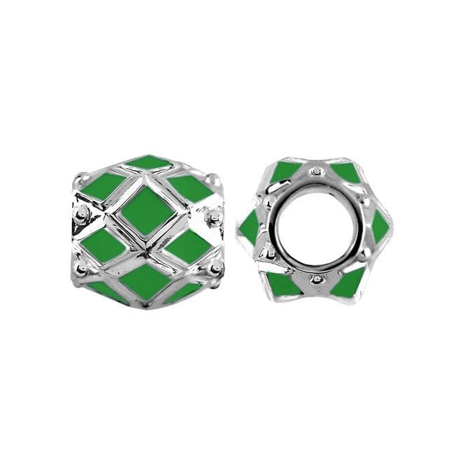 Silver Wheel with Green EnamelStorywheelsS408GRN