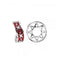 Silver Wheel with Red Enamel S412REDStorywheelsS412RED