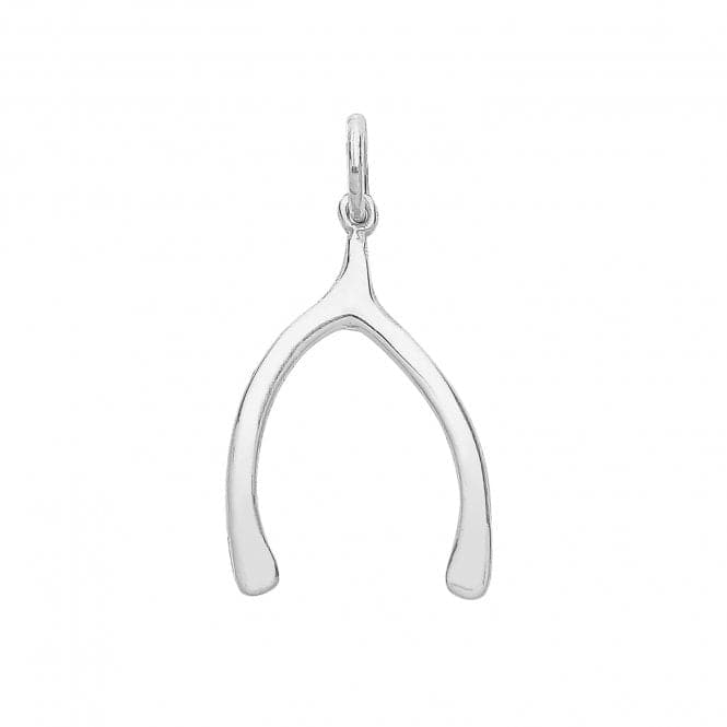 Silver Wish Bone Pendant G61055Acotis Silver JewelleryTH - G61055