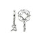 Silver Z Initial Dangle Charm S225DStorywheelsS225D