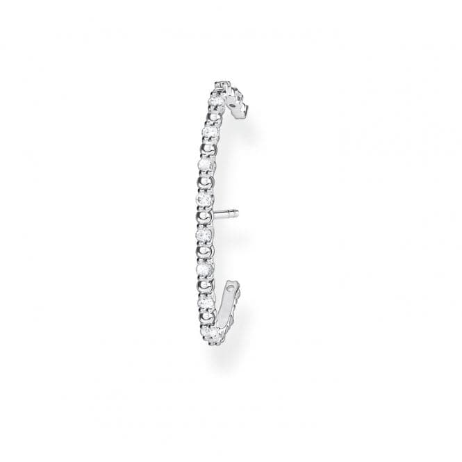 Silver Zirconia Arch Single Ear Stud H2155 - 051 - 14Thomas Sabo Charm Club CharmingH2155 - 051 - 14