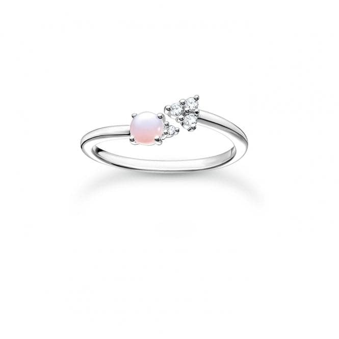 Silver Zirconia Arrow Shimmering Pink Ring TR2345 - 166 - 7Thomas Sabo Charm Club CharmingTR2345 - 166 - 7 - 48