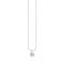 Silver Zirconia Cloverleaf Necklace 45cm KE2036 - 051 - 14 - L45vThomas Sabo Charm Club CharmingKE2036 - 051 - 14 - L45v