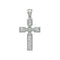 Silver Zirconia Cross Pendant G6012Acotis Silver JewelleryTH - G6012