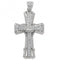 Silver Zirconia Cross Pendant G6236Acotis Silver JewelleryTH - G6236