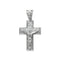 Silver Zirconia Crucifix Pendant G6017Acotis Silver JewelleryTH - G6017