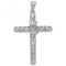 Silver Zirconia Crucifix Pendant G6232Acotis Silver JewelleryTH - G6232