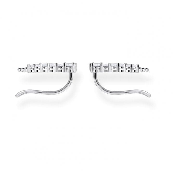 Silver Zirconia Ear Climbers H2158 - 051 - 14Thomas Sabo Charm Club CharmingH2158 - 051 - 14