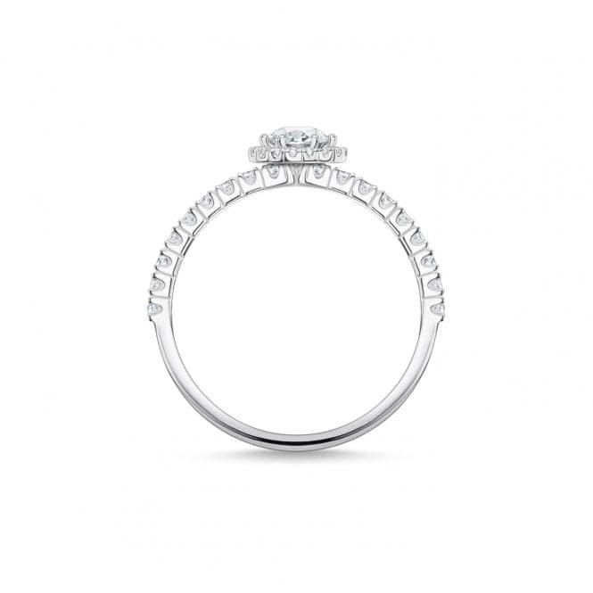 Silver Zirconia French Setting Stacking Ring TR2326 - 051 - 14Thomas Sabo Charm Club CharmingTR2326 - 051 - 14 - 48