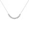 Silver Zirconia Necklace G3354Acotis Silver JewelleryTH - G3354