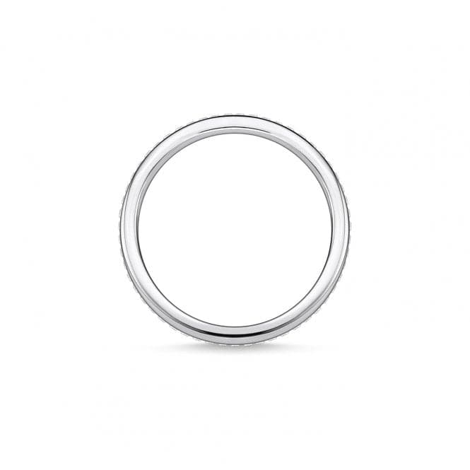 Silver Zirconia Pave Double Ring TR2316 - 051 - 14Thomas Sabo Charm Club CharmingTR2316 - 051 - 14 - 48