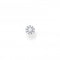 Silver Zirconia Pave Single Ear Stud H2141 - 051 - 14Thomas Sabo Charm Club CharmingH2141 - 051 - 14