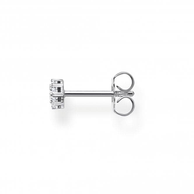 Silver Zirconia Pave Single Ear Stud H2141 - 051 - 14Thomas Sabo Charm Club CharmingH2141 - 051 - 14