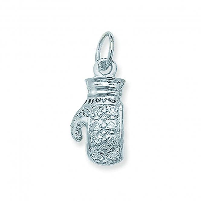 Silver Zirconia Pendant G6928Acotis Silver JewelleryTH - G6928