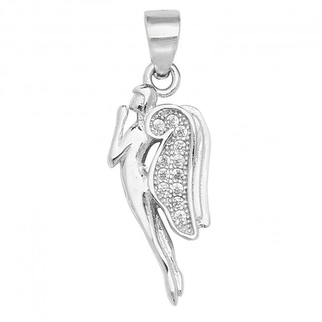 Silver Zirconia Pendant G6955Acotis Silver JewelleryTH - G6955