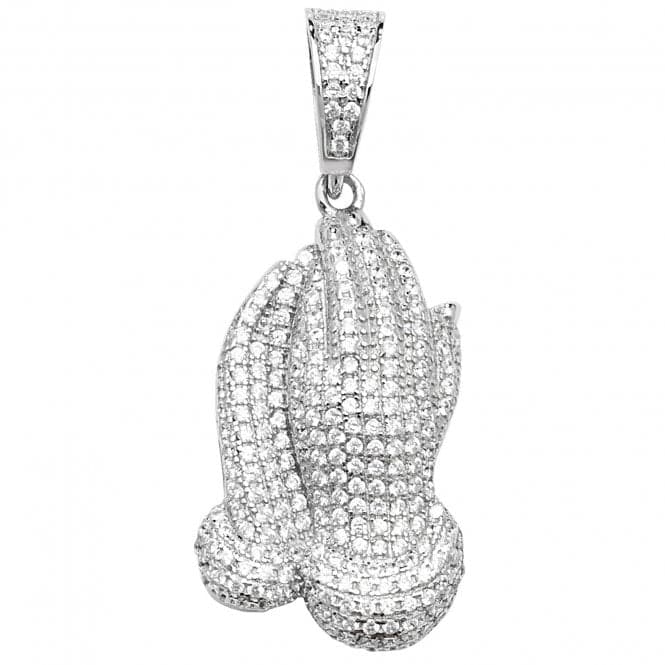 Silver Zirconia Pendant G6997Acotis Silver JewelleryTH - G6997