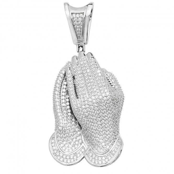 Silver Zirconia Pendant G6998Acotis Silver JewelleryTH - G6998