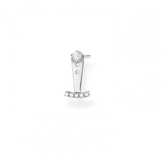 Silver Zirconia Single Ear Jacket H2152 - 051 - 14Thomas Sabo Charm Club CharmingH2152 - 051 - 14