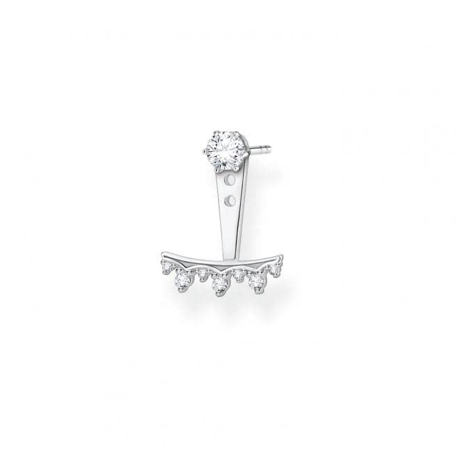 Silver Zirconia Single Ear Jacket H2153 - 051 - 14Thomas Sabo Charm Club CharmingH2153 - 051 - 14