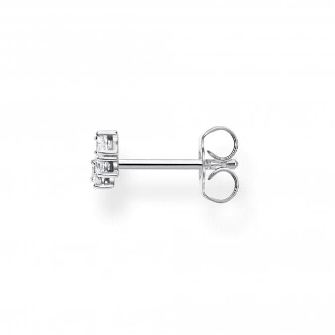 Silver Zirconia Single Ear Stud Climber H2132 - 051 - 14Thomas Sabo Charm Club CharmingH2132 - 051 - 14