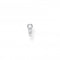 Silver Zirconia Single Ear Stud H2143 - 051 - 14Thomas Sabo Charm Club CharmingH2143 - 051 - 14