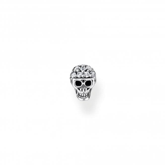 Silver Zirconia Skull Single Ear Stud H2146 - 643 - 14Thomas Sabo Charm Club CharmingH2146 - 643 - 14