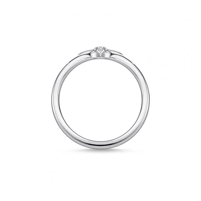 Silver Zirconia Star Ring TR2317 - 051 - 14Thomas Sabo Charm Club CharmingTR2317 - 051 - 14 - 48