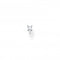 Silver Zirconia Triangle Single Ear Stud H2139 - 051 - 14Thomas Sabo Charm Club CharmingH2139 - 051 - 14