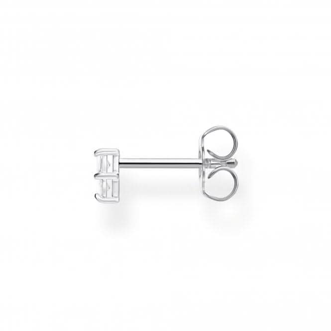 Silver Zirconia Triangle Single Ear Stud H2139 - 051 - 14Thomas Sabo Charm Club CharmingH2139 - 051 - 14