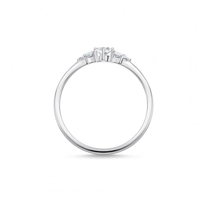 Silver Zirconia Vintage Stacking Ring TR2324 - 051 - 14Thomas Sabo Charm Club CharmingTR2324 - 051 - 14 - 48