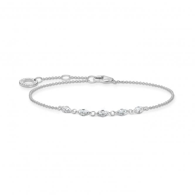 Silver Zirconia Vintage White Bracelet A2024 - 051 - 14 - L19VThomas Sabo Charm Club CharmingA2024 - 051 - 14 - L19V