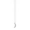 Silver Zirconia White Crescent Moon Necklace KE2005 - 051 - 14 - L50vThomas Sabo Sterling SilverKE2005 - 051 - 14 - L50v