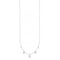 Silver Zirconia White Flowers Necklace KE2100 - 051 - 14 - L45VThomas Sabo Charm Club CharmingKE2100 - 051 - 14 - L45V