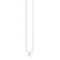 Silver Zirconia White Stone Necklace KE2105 - 051 - 14 - L45VThomas Sabo Charm Club CharmingKE2105 - 051 - 14 - L45V
